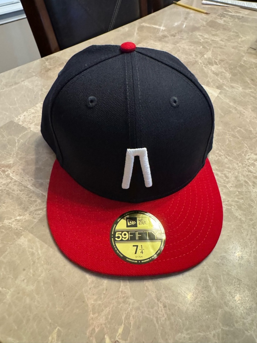 Fear of God Essentials Navy 59FIFTY Fitted 7 1/4 - Picture 5 of 13